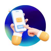 Con la Comunicación Electrónica Certificada No necesitas instalar aplicaciones de software especiales, ni otros dispositivos para enviar SMS ó Emails certificados.